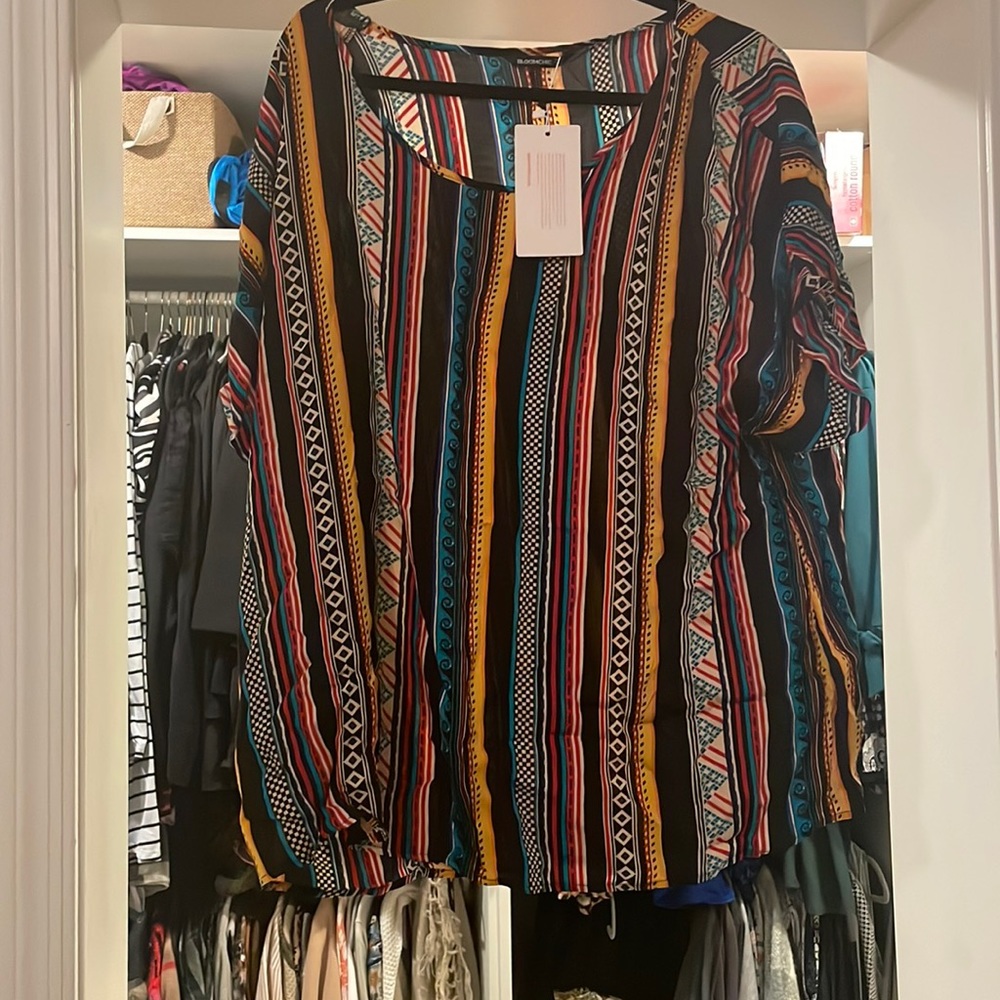 Beautiful multi colored top